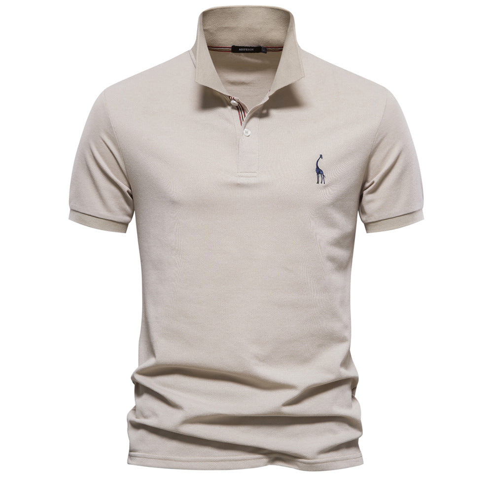 Men's Golf Polo Deer Design