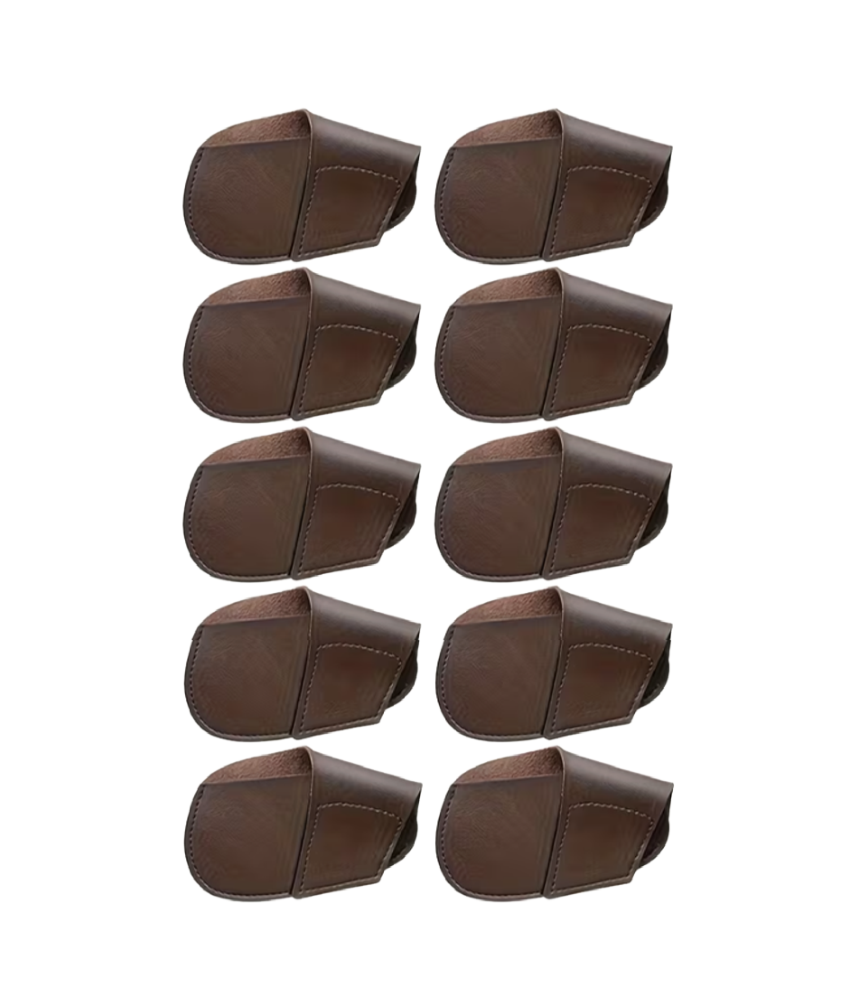 Ijzer Cover Bruin – Golf Headcover Set – Bescherming voor je IJzers