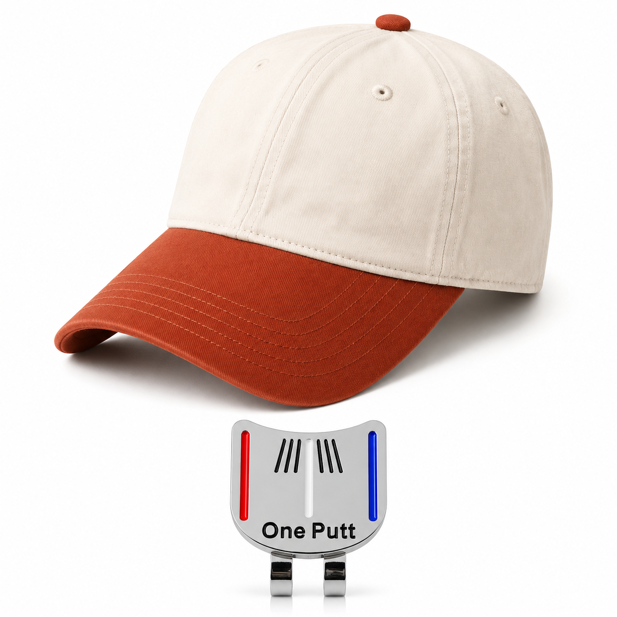 Classic Golf Cap – Inclusief Putting Alignment Tool