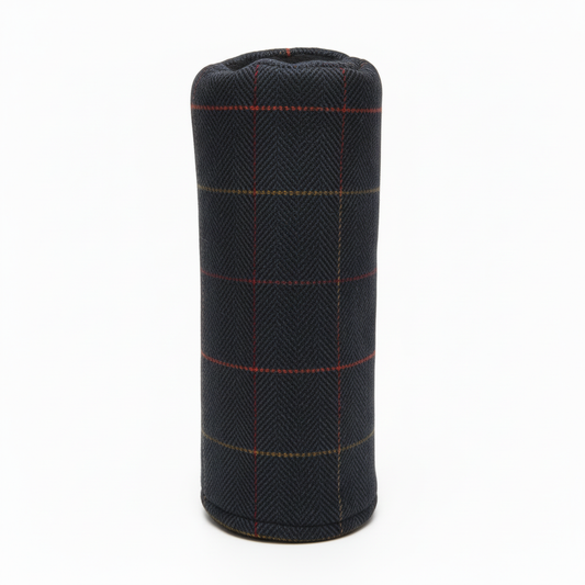 Driver headcover met ruitpatroon - productfoto