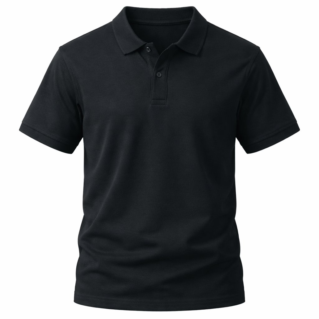 Polo de golf gris